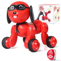 JUMP HERO智能机器狗旺仔小六baby 手环遥控控制电动仿真宠物狗会走路唱歌跳舞早教机器人