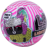 L.O.L.SURPRISE! lol惊喜拆拆球 霓虹闪光娃娃 霓虹宠物 盲球 时尚发型 女孩玩具