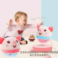 网红跳跳猪婴儿玩具启智早教有声会动宝宝多功能6个月以上8到12月哄娃神器儿童面包跳跳球