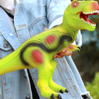 大号恐龙玩具软胶霸王龙动物模型超大塑胶软儿童宝宝3岁6男孩LL