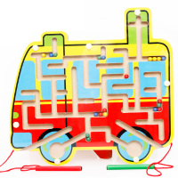磁力迷宫磁性迷宫玩具运笔走珠迷宫积木儿童早教动手动脑智力玩具