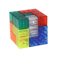 磁力鲁班积木索玛立方体魔方块7儿童拼装玩具男孩6岁以上