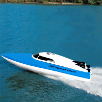 执爱 超大遥控船儿童高速遥控快艇无线充电电动玩具船男孩轮船水上模型