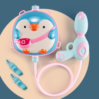 儿童卡通式背包水枪大容量背带抽拉式呲喷水枪宝宝打水仗神器男女孩玩具