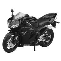 美驰图1:12雅马哈 YZF-R1 仿真合金摩托车模型玩具静态车模摆件礼品收藏 黑色白色