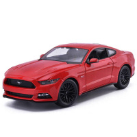 美驰图肌肉车2015款福特野马车模玩具摆件 1:18仿真跑车静态合金汽车模型收藏礼品