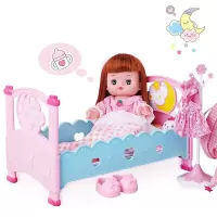 乐吉儿娃娃套装女孩玩具 公主洋娃娃过家家玩具 安抚睡眠娃娃