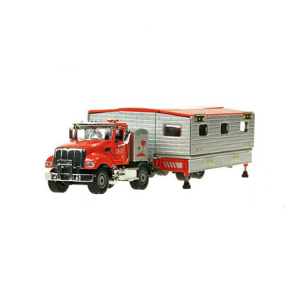 合金大鼻子变形房车旅行车货车合金属小汽车模型玩具车