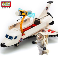积木兼容小颗粒航天火箭模型空间站神舟十号飞机发射基地军事积木拼插拼装男女孩玩具8-14岁儿童礼物