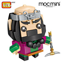 积木玩具迷你方头仔西游记三国演义京剧戏剧砖头人国潮当道小颗粒拼装阴阳师白蛇传儿童玩具