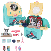 雄城背包过家家宠物太空舱玩具男女孩生日礼物仿真儿童创意双肩包