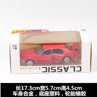 1:32车模轿车合金车模6开门仿真模型回力车玩具