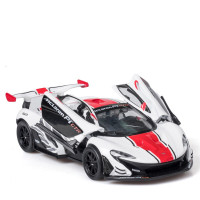 1/32迈凯轮P1 GTR 跑车汽车合金模型玩具车男孩礼物