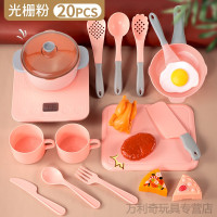 小朋友喜欢玩的儿童过家家玩具做饭厨房仿真厨具套装火锅煮饭宝宝女童3一9岁女孩t