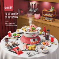 过家家玩具儿童仿真厨具套餐火锅做饭煮饭玩具仿真喷雾3-6岁男女孩过家家厨具六一儿童节礼物