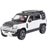 [合金1/24]路虎卫士车模揽胜越野汽车模型合金仿真玩具车儿童男孩摆件礼物