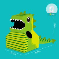 Φ5岁6岁小孩子儿童玩的抖音同款恐龙纸箱可穿纸板模型儿童纸皮玩具手工制作DIY动物穿拼装幼儿园