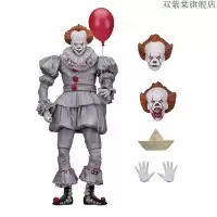 小丑回魂手办小丑回魂 2022年豪华版 NECA 佩尼怀斯小丑回魂可动7寸