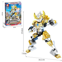 奥特曼积木拼装玩具系列怪兽泽塔人仔男孩超大号儿童礼物