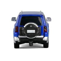 JKM 金属仿真1/32三菱帕杰罗警车山猫V97合金小汽车模型玩具收藏