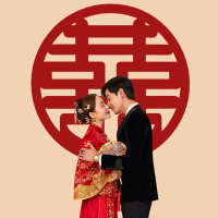 喜字结婚贴纸大号婚房装饰布置套装婚庆用品大全床头大门门贴双喜