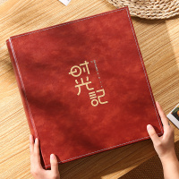 5寸6寸1000张相册本纪念册家庭版大容量插页式情侣明信片收纳册