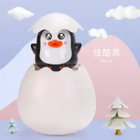 抖音同款卡通喷水小鸭子宝宝洗澡沐浴浴室漂浮按压蛋儿童戏水玩具