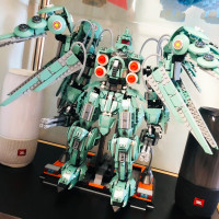 积木高难度巨大型高达刹帝利模型机甲成人拼装玩具机器人男孩