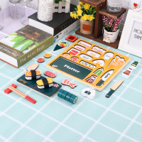 儿童木制拼图拼板水果仿真过家家切切看厨房玩具形状认知早教3岁