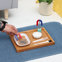 儿童早教蒙氏教具幼儿园区角益智磁铁吸铁石玩具日常生活科学探索