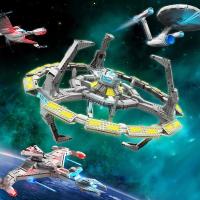 星际战舰系列特林根猛禽舰高难度拼装大型积木玩具模型男