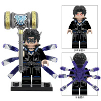 斗罗新款修罗唐三大陆八蛛矛昊天锤比比东积木玩具小舞人仔