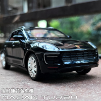 宝时婕MACAN合金车模6开越野车儿童声光回力玩具车仿真小汽车模型