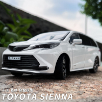 仿真1:24丰田塞纳商务车合金车模男人金属玩具车汽车模型收藏摆件