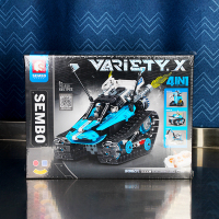 积木积变纪元701920蓝影 四变特技车701961-绿风 四变特技车