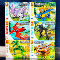 积木新款正品圣兽图腾-强龙神 男女孩生日礼物拼图玩具103145