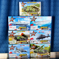 雄师奇兵拼装系列99式主战坦克二合体歼15辽宁舰男孩礼物