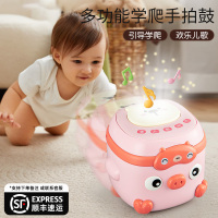 婴儿练抬头神器学爬行玩具引导0一1岁6个月龄9宝宝新生儿早教训练