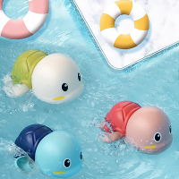 儿童洗澡玩具游泳小乌龟宝宝男女孩戏水浴缸泡澡幼儿水上水里玩的
