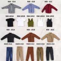 [] nottaa 方头人 1/12 6寸人偶衣服裤子夹克背心