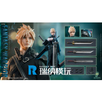 预售 1/12 幻想战士 克劳德 云片 布衣 可动人偶 DS-2301