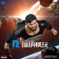 预售 蚂蚁 ONE:12 超人 黑衣超人 氪星战衣版 布衣可动人偶