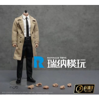 [预售]1/12 S&M比例 S先生 变身记者服素体 可动人偶