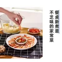 奥克斯家用绞肉机小型全自动打肉泥碎菜蒜蓉搅拌器多功能辅食机2L