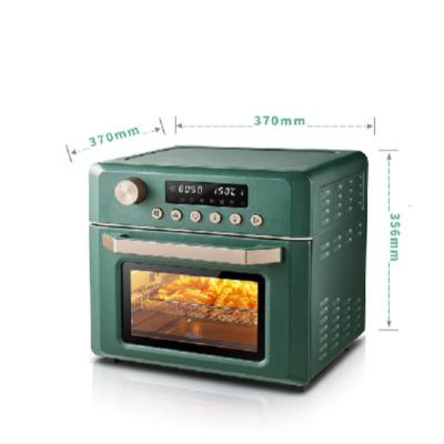 ACA电烤箱家用烘焙多功能全自动智能风炉空气炸锅18L升迷你家庭