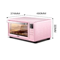 ACA电烤箱家用小型烘焙多功能全自动智能控温30升L家庭大容量烤箱