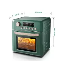 ACA电烤箱家用烘焙多功能全自动18L升迷你小烤箱电子智能空气炸锅