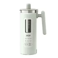 ACA迷你豆浆机全自动加热破壁机便携式单人1-2人家用小型免过滤