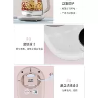 荣事达养生壶家用加厚玻璃全自动小型煮茶器多功能办公炖煮养身壶