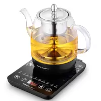 荣事达煮茶器黑茶普洱玻璃电热水壶蒸茶壶全自动保温蒸汽电煮茶壶